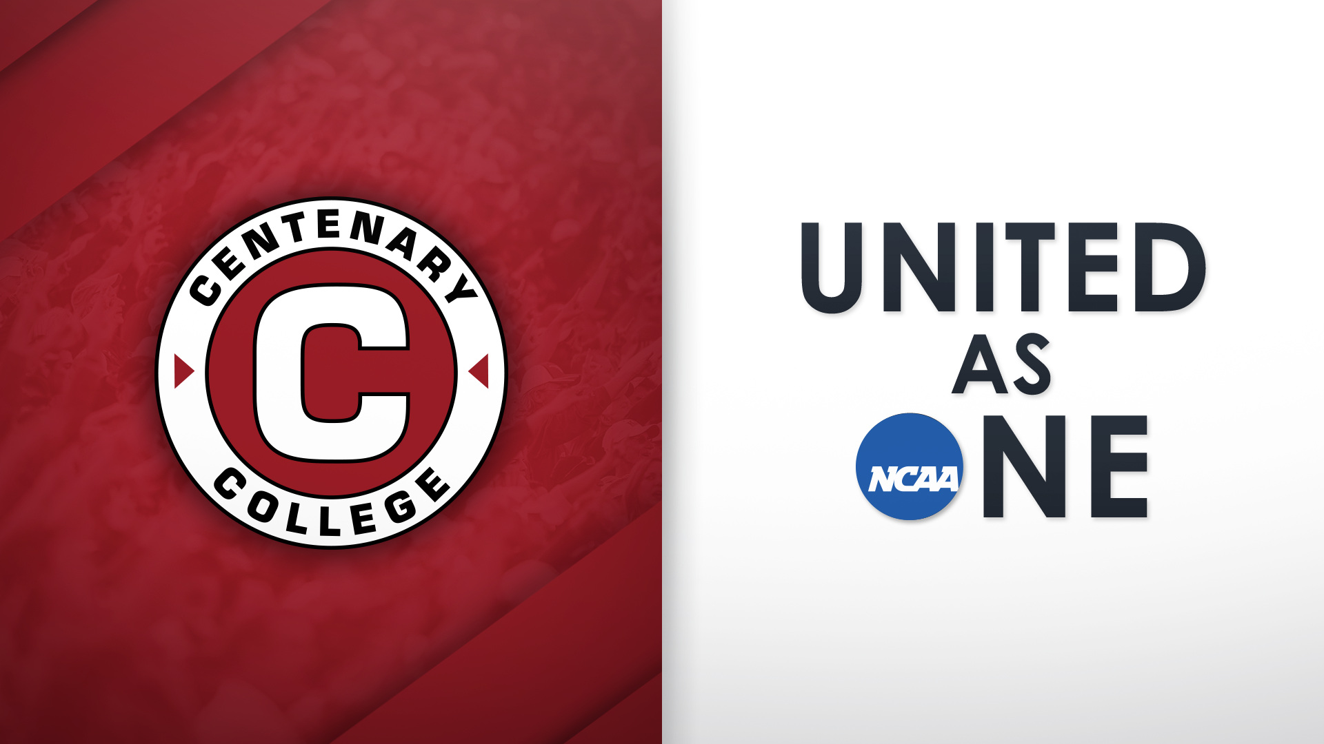 Centenary Athletics Joins #UnitedAsOne Campaign