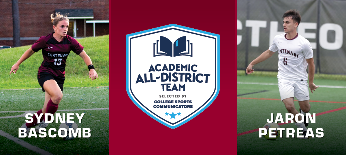 Bascomb And Petreas Named To CSC 2022 Academic All-District &reg;Teams