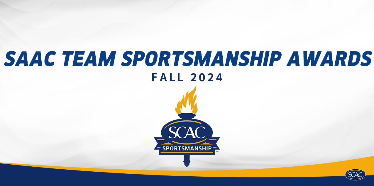SCAC Announces Fall 2024 SAAC Team Sportsmanship Awards
