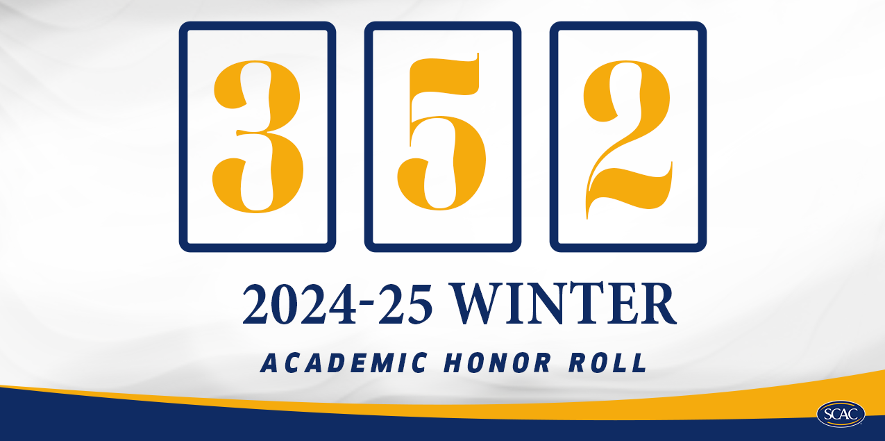 Sixteen Centenary Student-Athletes Named To SCAC Winter Academic Honor Roll