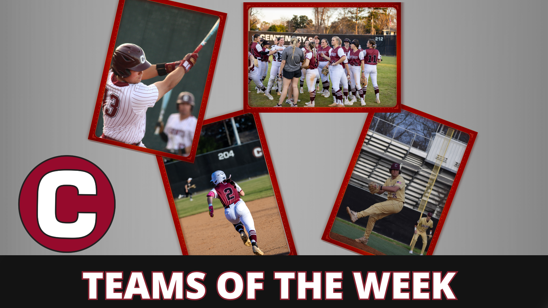 Baseball And Softball Share "Team of the Week" Honor