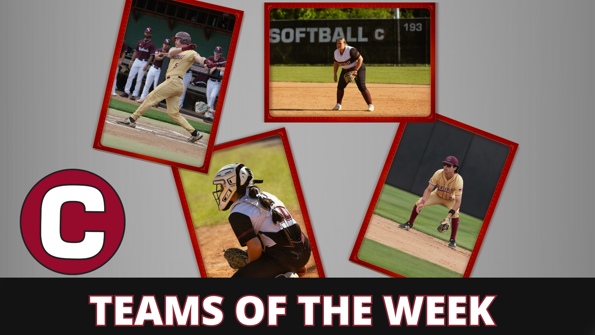 Baseball And Softball Share "Team of the Week" Honor