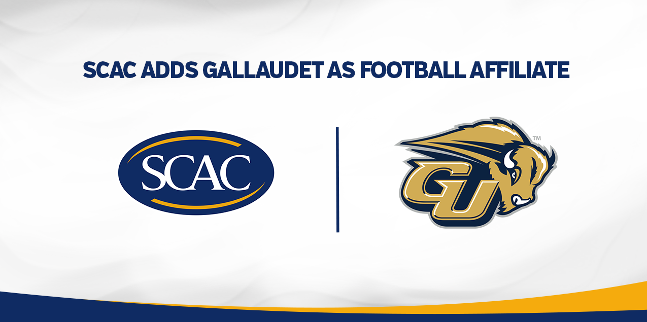 SCAC Adds Gallaudet as Football Affiliate; Retains Automatic Bid to NCAA Championships
