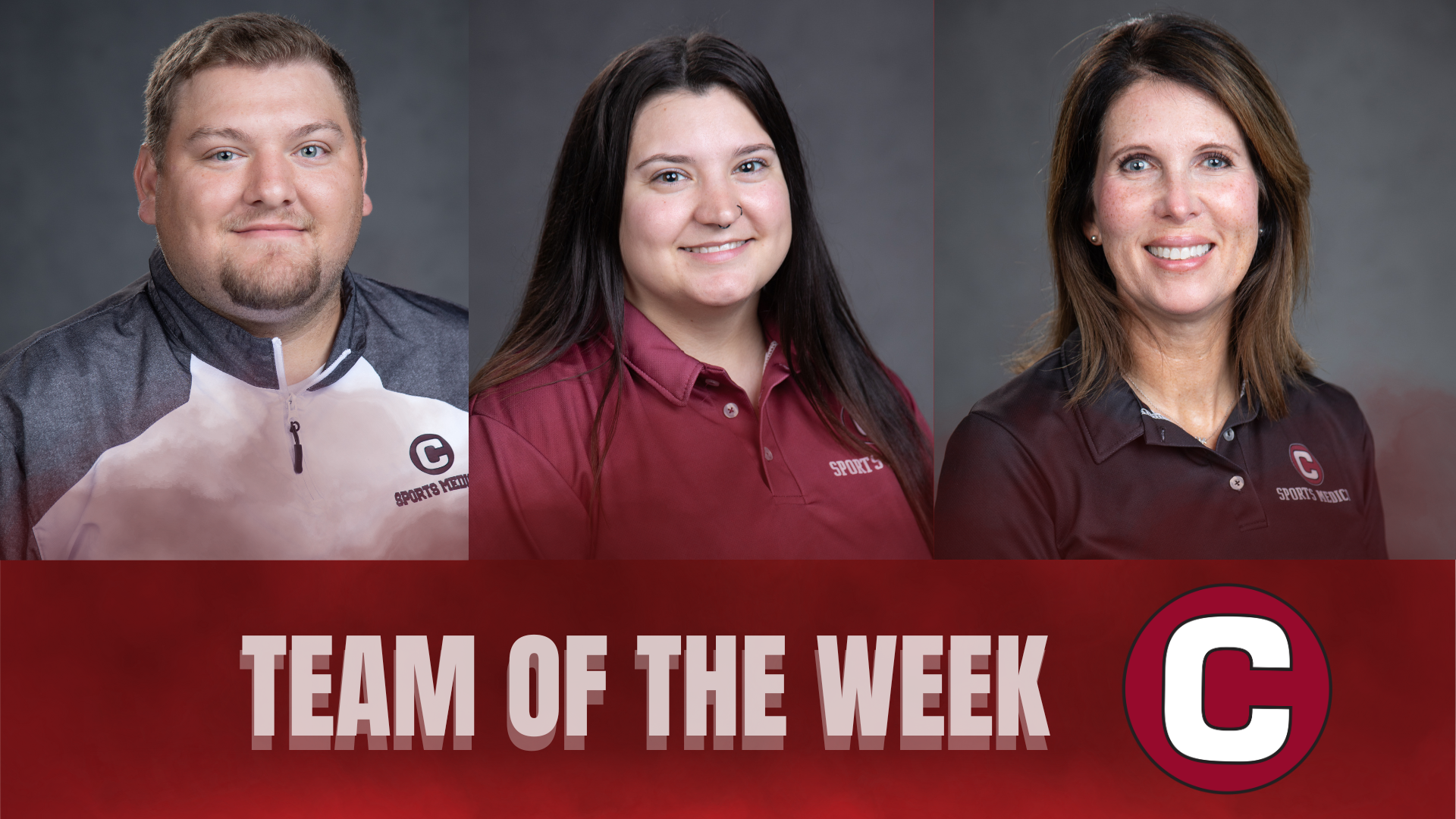 Sports Medicine Selected as "Team of the Week"