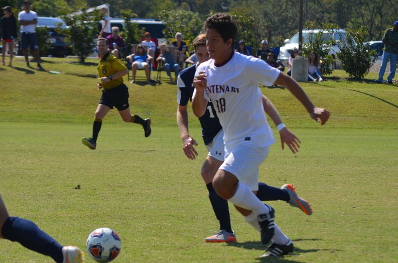 Goals in Each Half Sinks Gents Soccer, 2-0