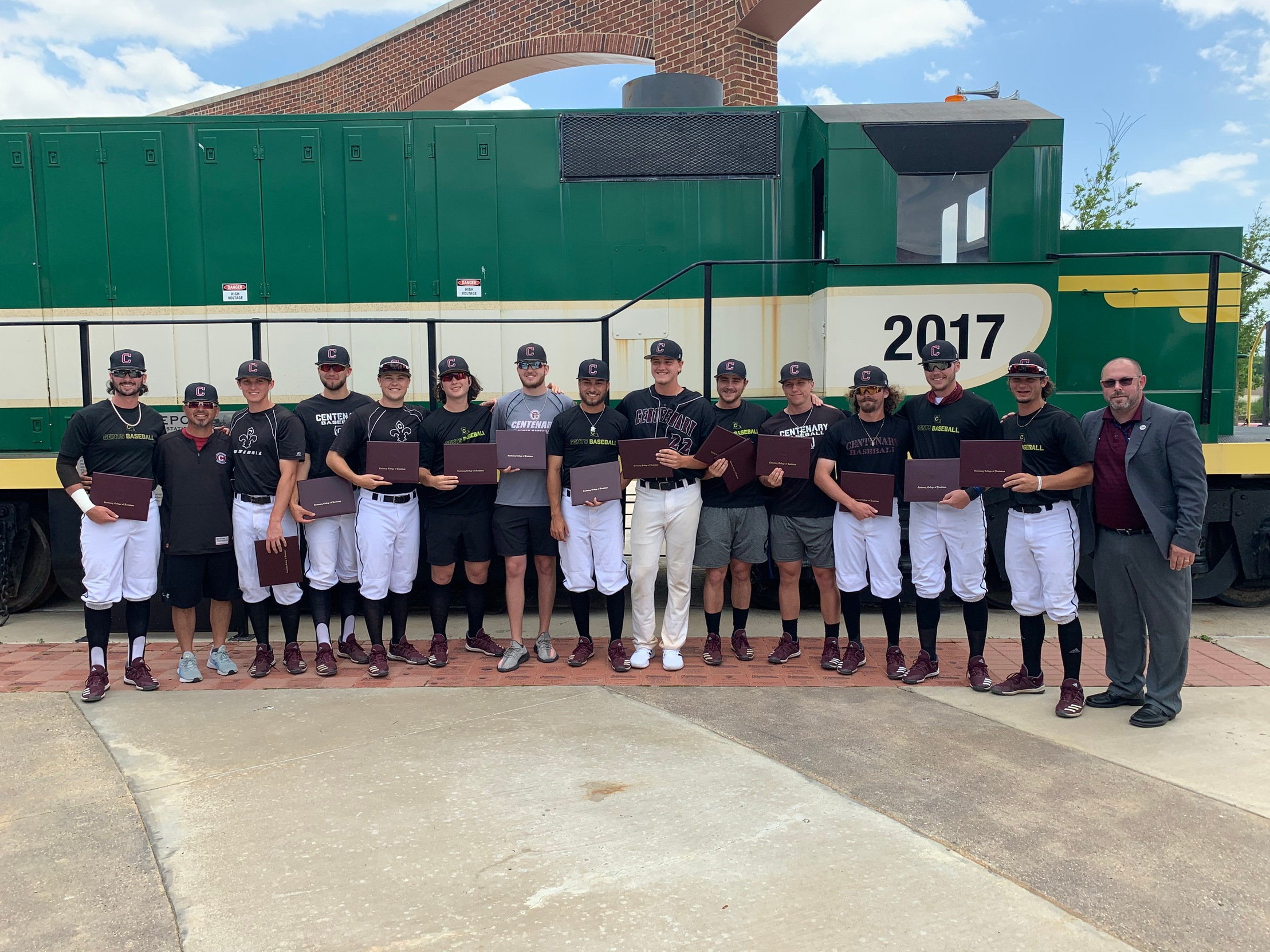 Centenary Baseball Honors Its 2020 and 2021 Graduates At SCAC Championship