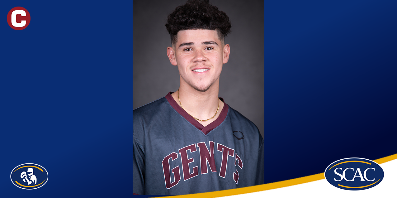 Tyler Herrera Named SCAC Baseball Pitcher of the Week