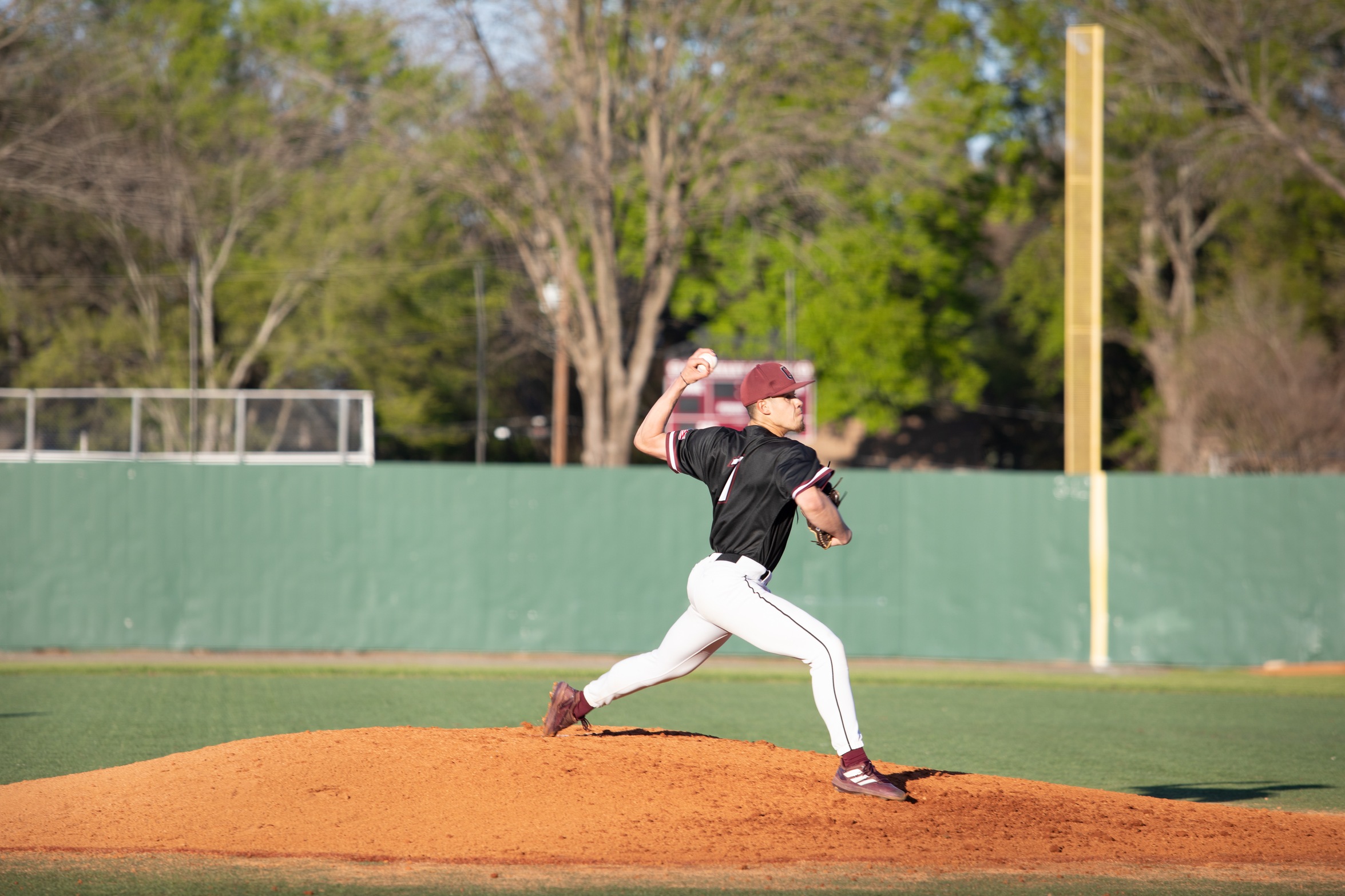 Sophomore All-American Tyler Herrera got the win on Friday to even his record this season to 4-4.
