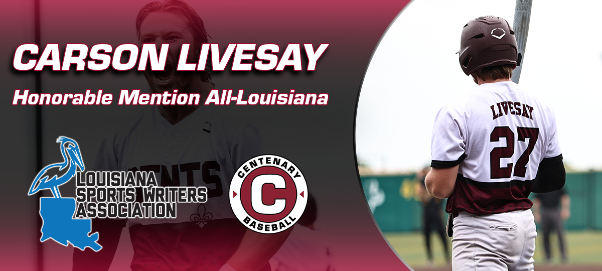 Carson Livesay Named to 2024 LSWA All-Louisiana Baseball Team