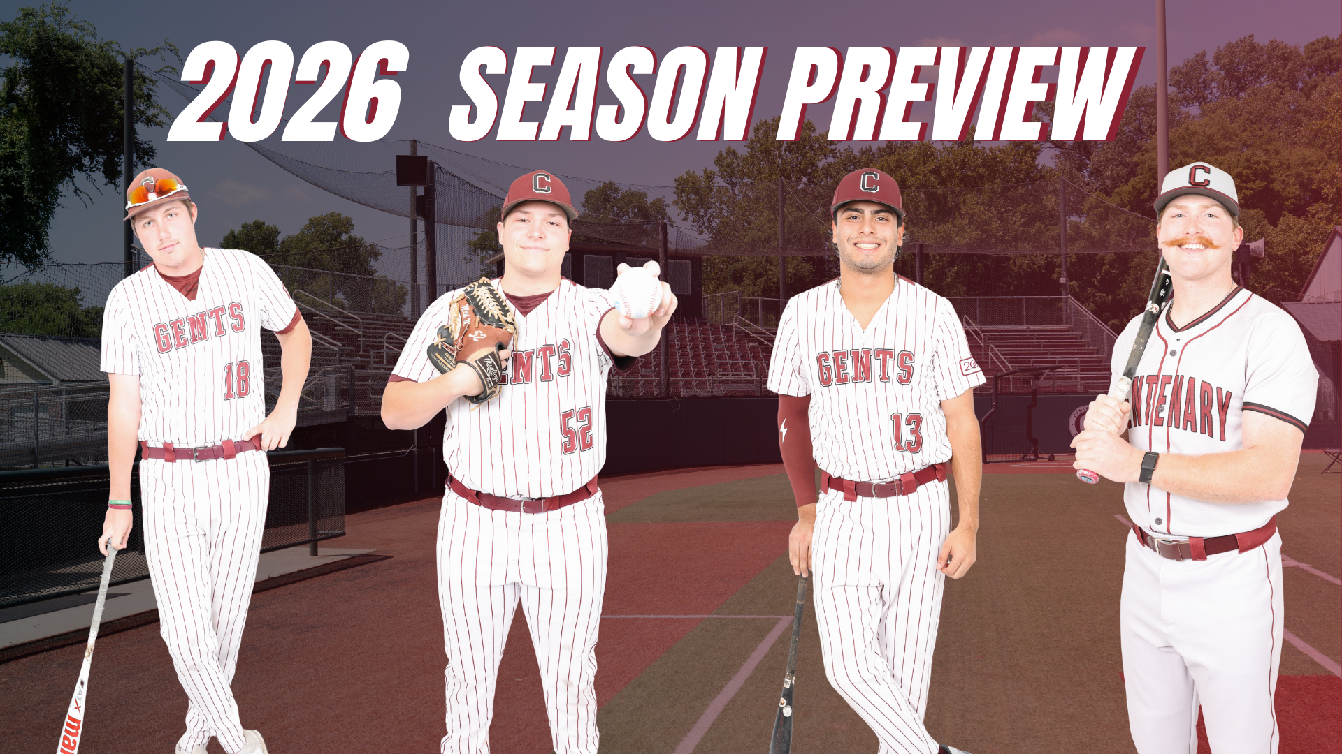 2026 Season Preview: Centenary Baseball