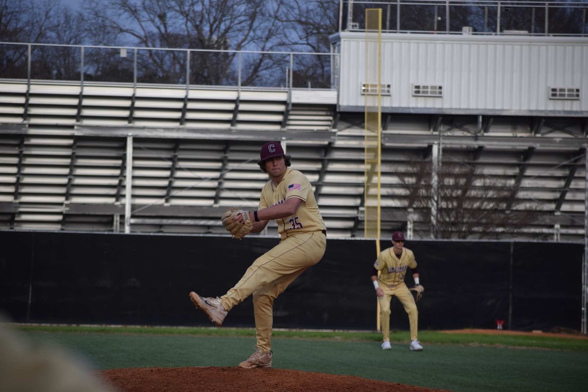 Senior RHP Jacob Broussard and the Diamond Gents are set to face Hendrix College on the road this weekend. PHOTO: Karen McLaughlin