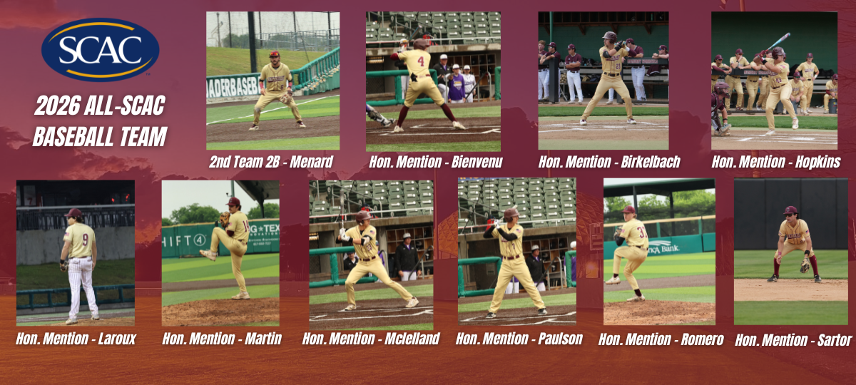 Baseball Earns 10 All-SCAC Selections