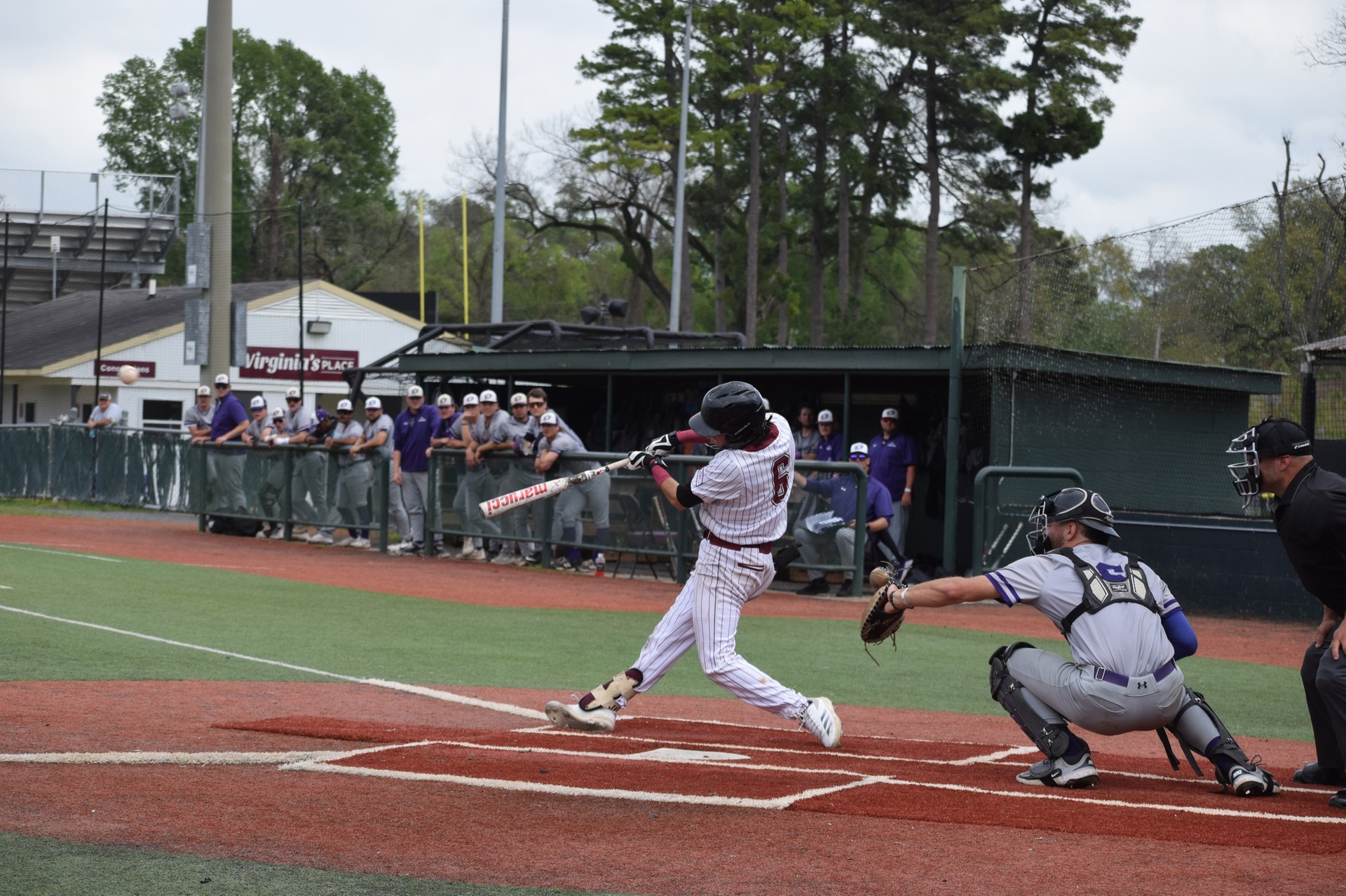 Senior 2B Clay Menard went 1-3 with a BB and a run scored in Friday's season opener.