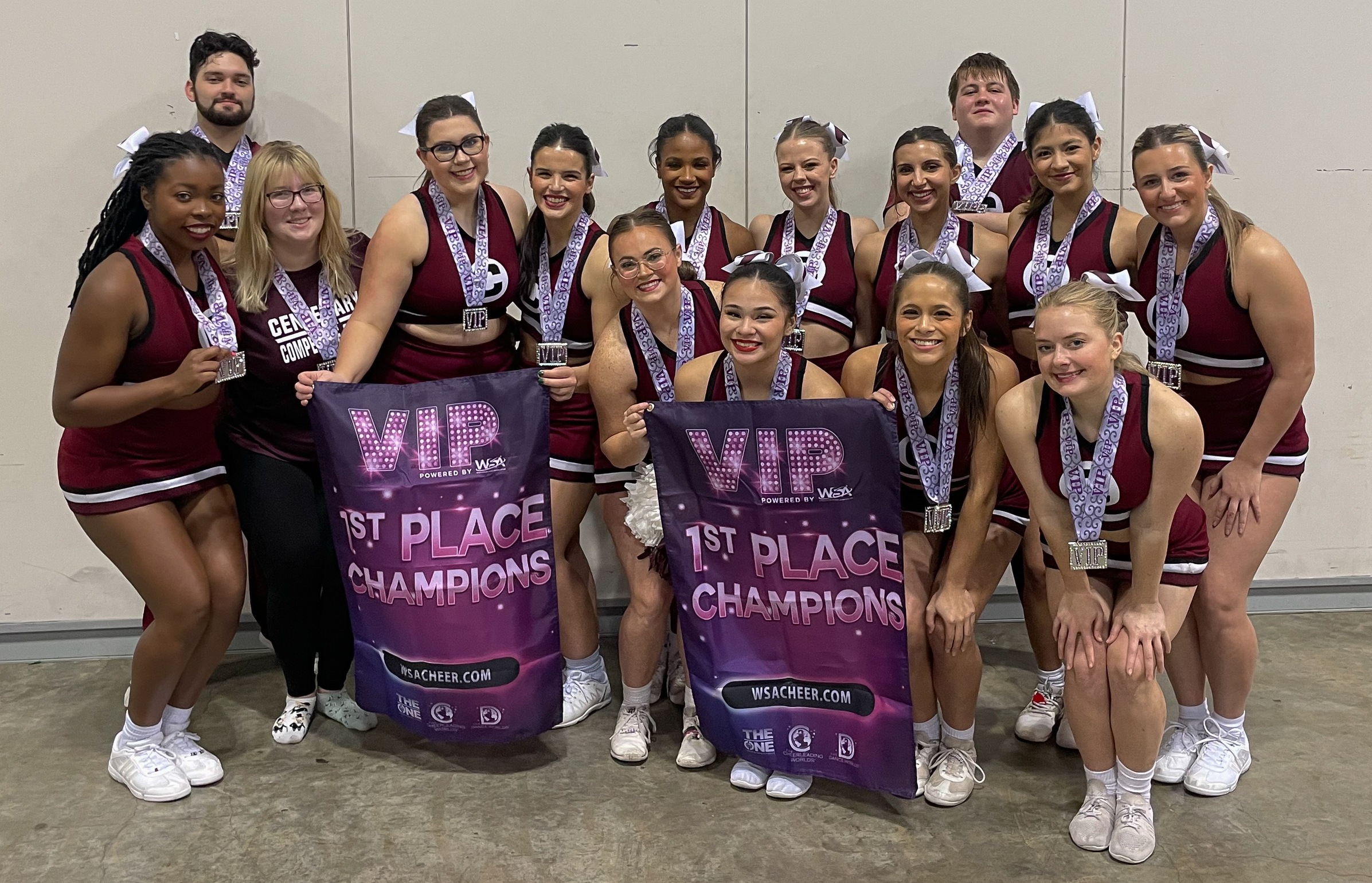 Cheer was impressive on Saturday at the World Spirit Association competition.