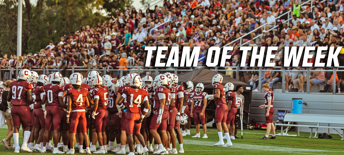 Football Selected as "Team of the Week"