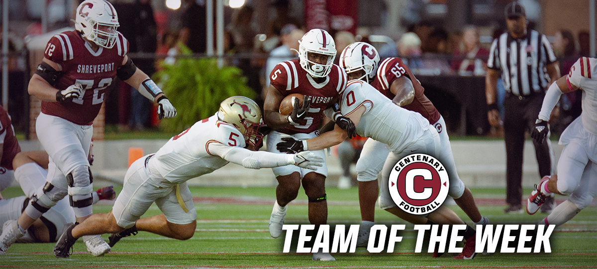 Football Selected as "Team of the Week"