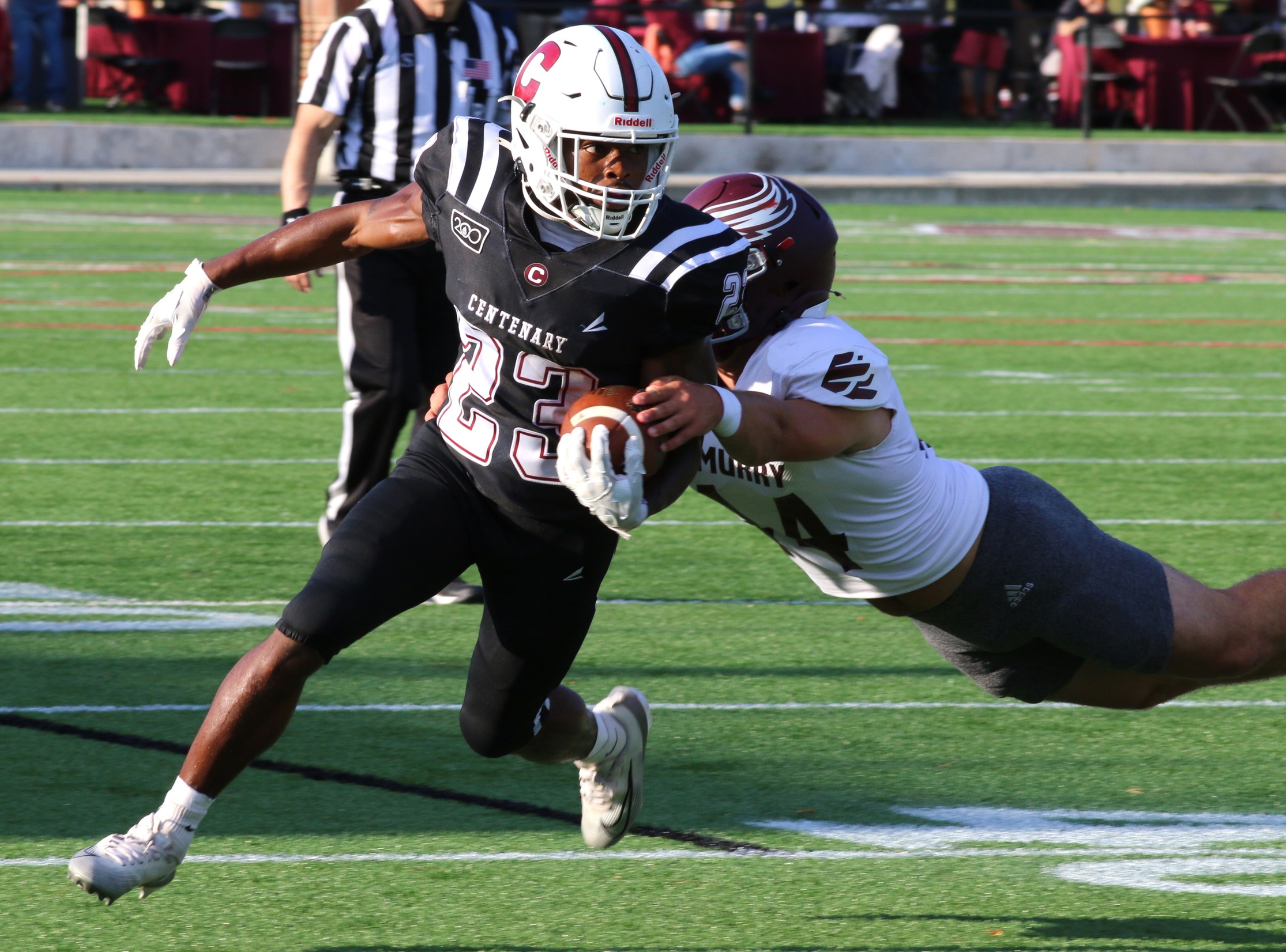 Senior RB&nbsp;Obadiah Butler&nbsp;(Crowley, La.) and the Gents face Hendrix on Saturday night in Conway, Ark.

PHOTO: Roger Coley