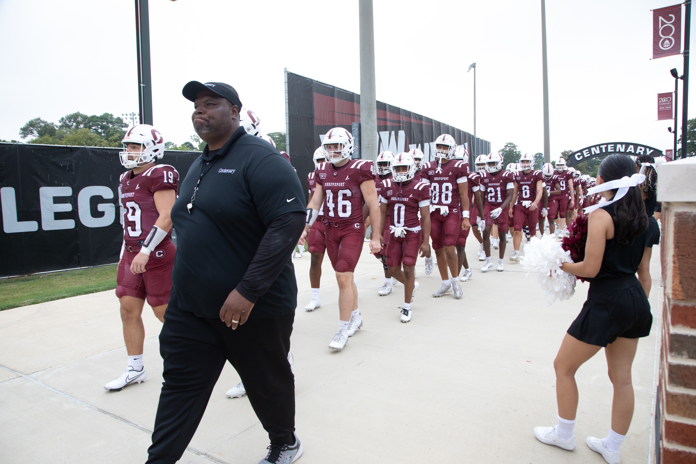 Head coach Byron Dawson and the Gents secured a 23-20 OT win at Lyon College on Saturday.