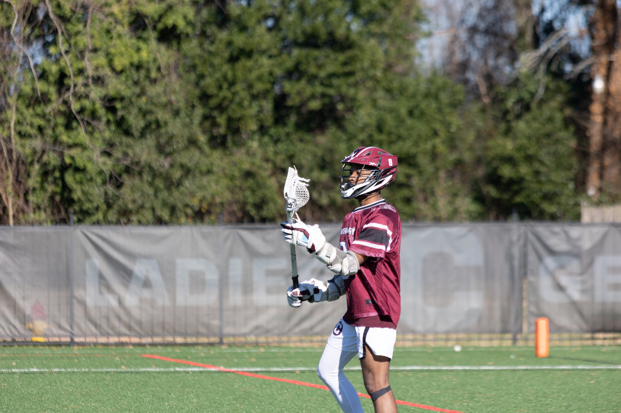 Senior M Jordan Cook recorded a hat trick on Monday night.
