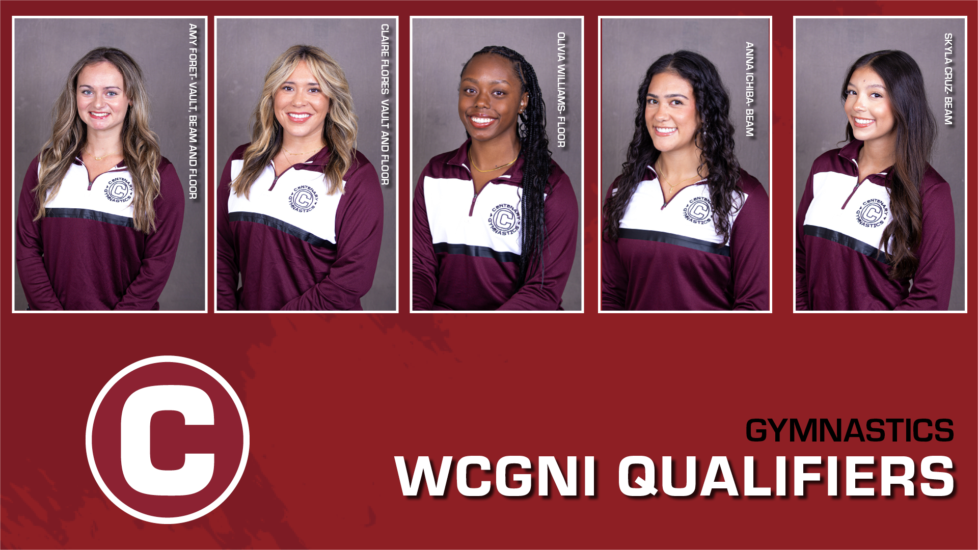 Five Gymnasts Qualify For WCGNI Championships