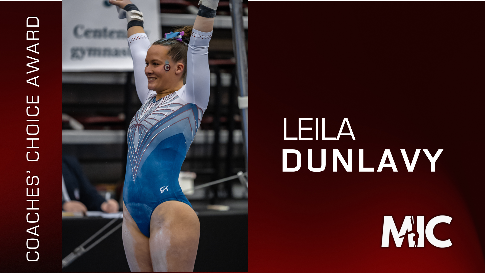 Leila Dunlavy Receives MIC Coaches' Choice Award