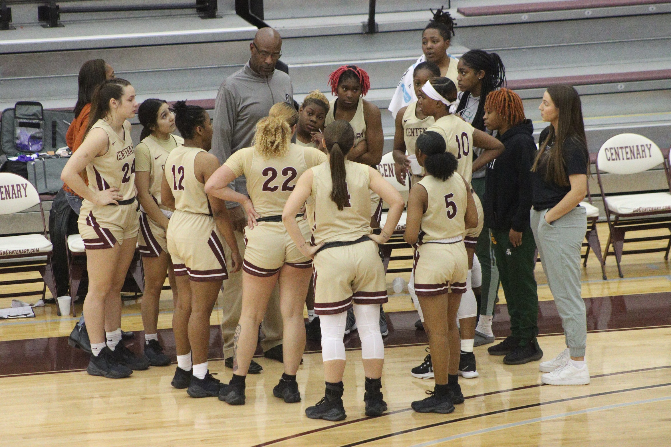 The Ladies fell to Trinity in their conference opener on Friday evening at home.