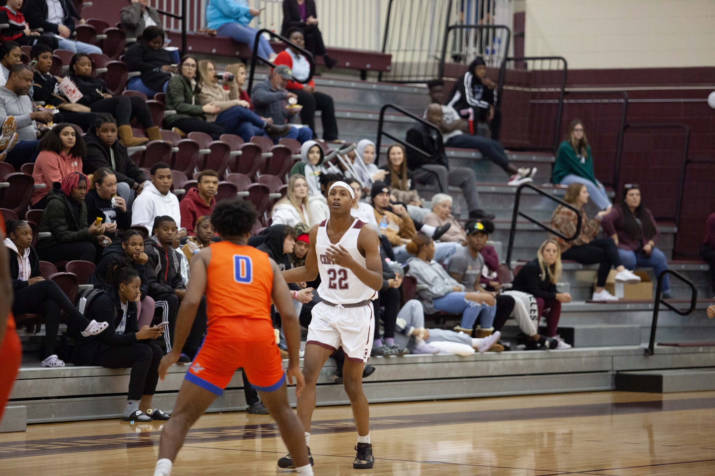 Tykeem Singleton scored 20 points in Sunday's win.