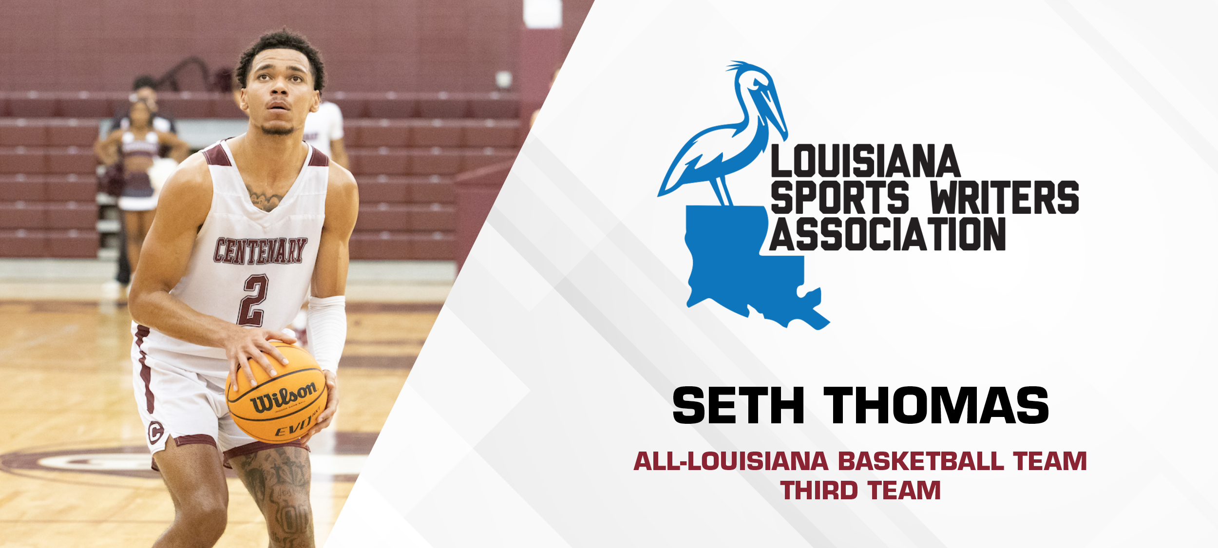 Seth Thomas was recognized as one of the top players in the state on Thursday.