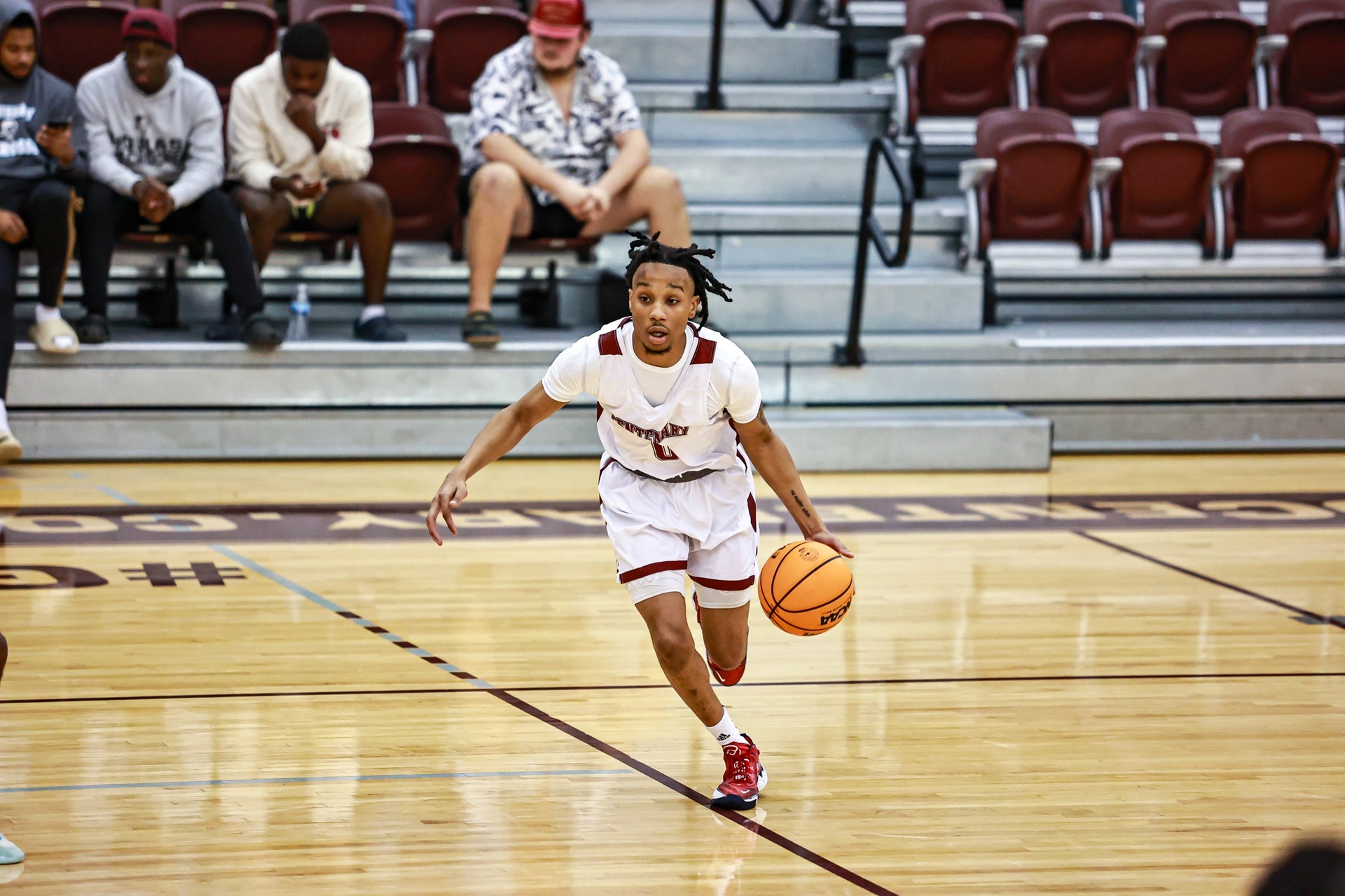 Senior G Craig Collier and the Gents prepped for their regular season with an exhibition contest on Tuesday against Tulane in New Orleans.