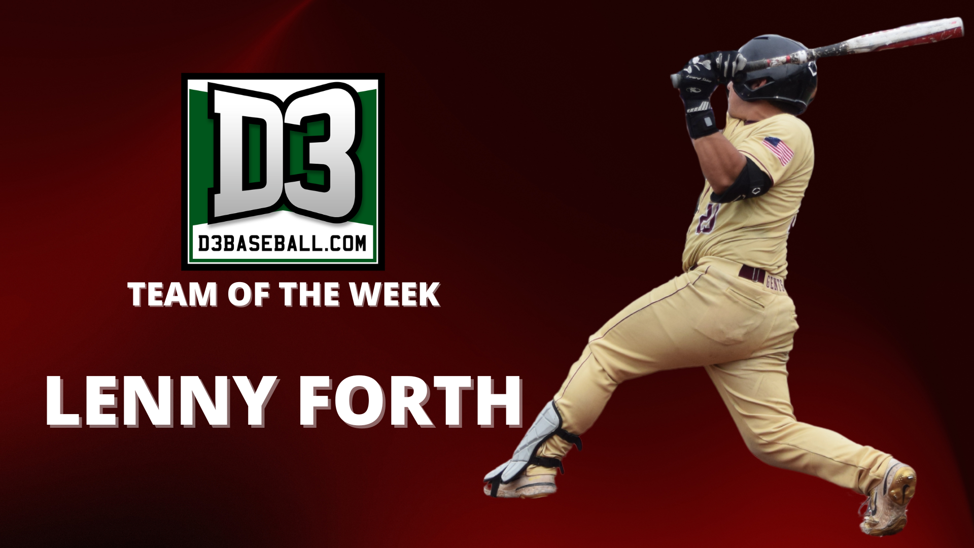 Lenny Forth Named To D3baseball.com Team of the Week