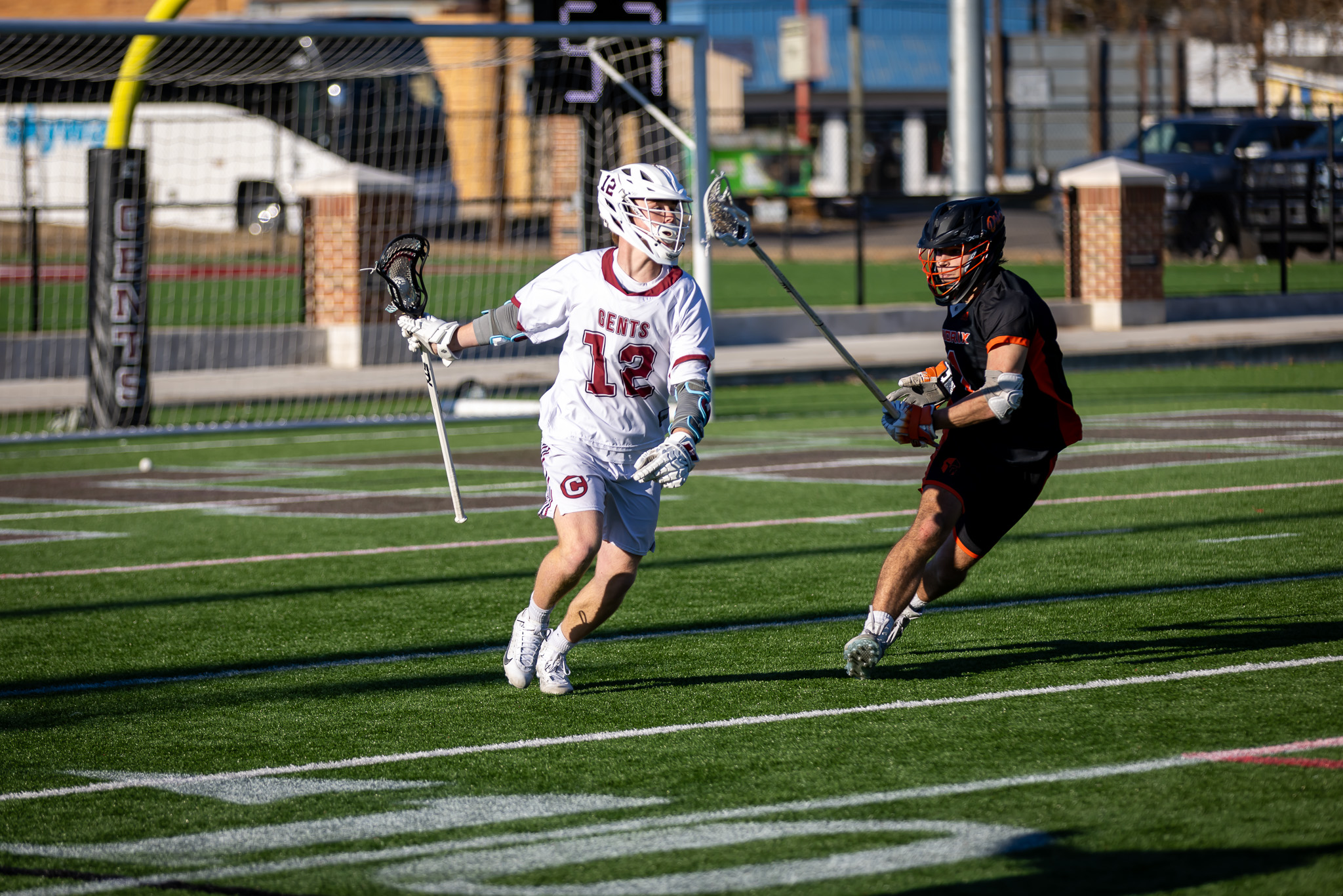 Sophomore A Noah Walsh led the Gents with five goals on Saturday in their win over Huntingdon College.

PHOTO: Calvin Hearns