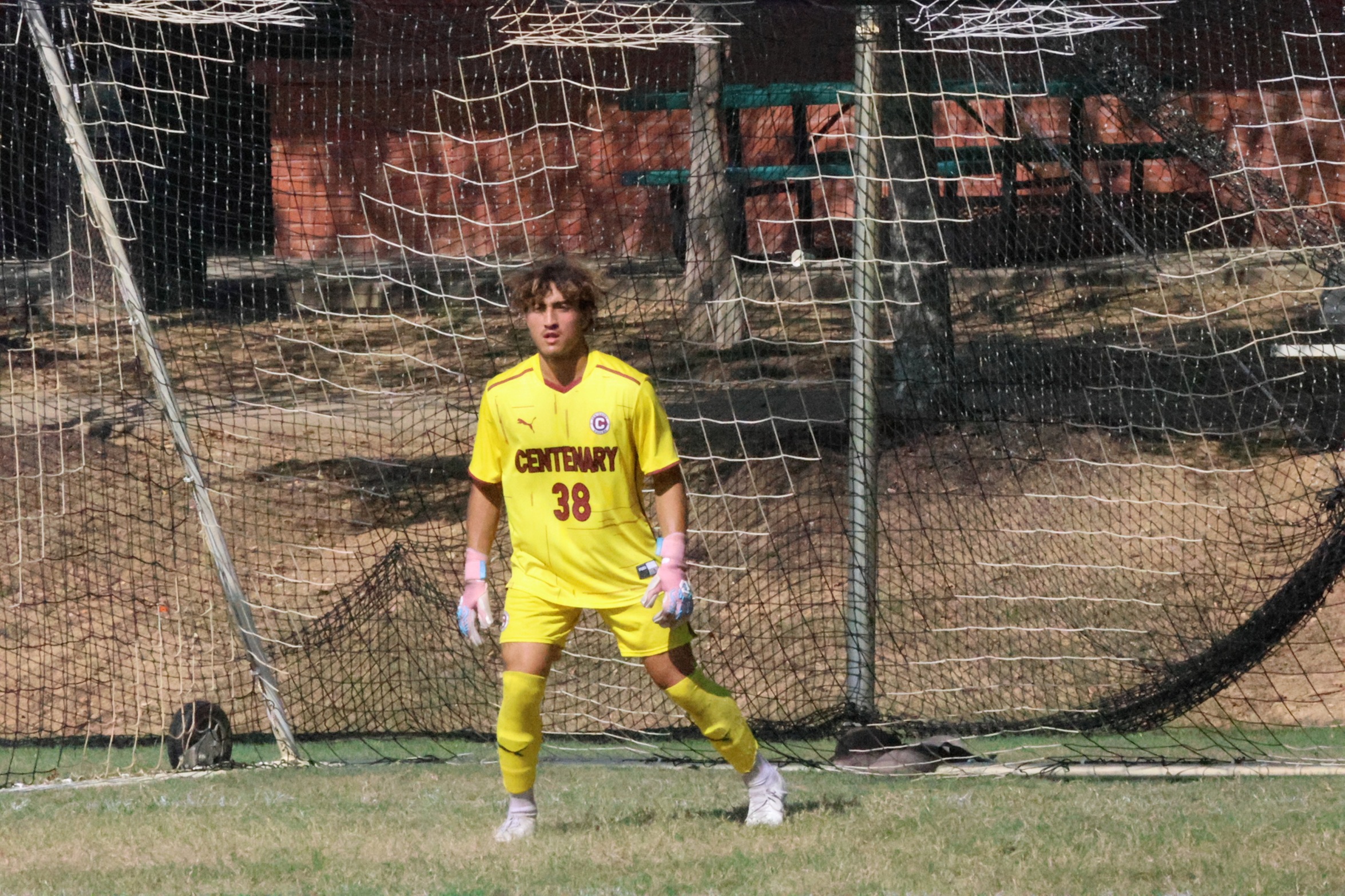 Freshman GK Sebastian Lutin recorded 10 saves on Friday night for the Gents.