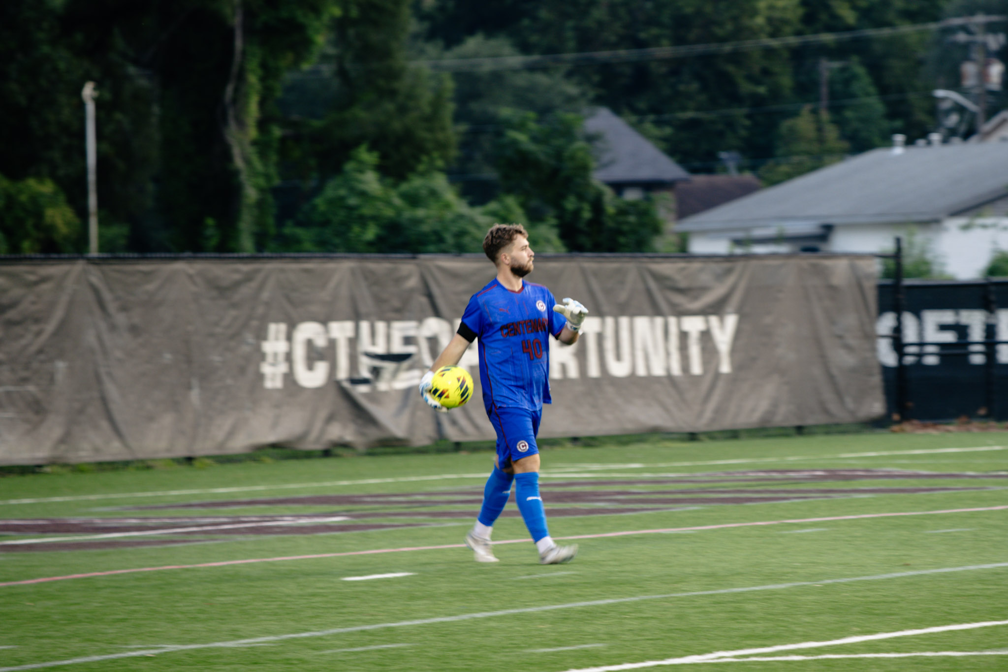 Senior GK Sam Brocato pitched another shutout Sunday.