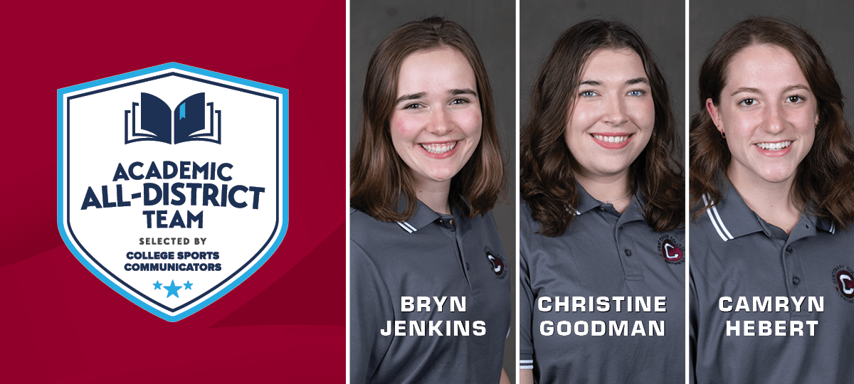Hebert, Goodman & Jenkins Named To CSC Academic All-District &reg;Team