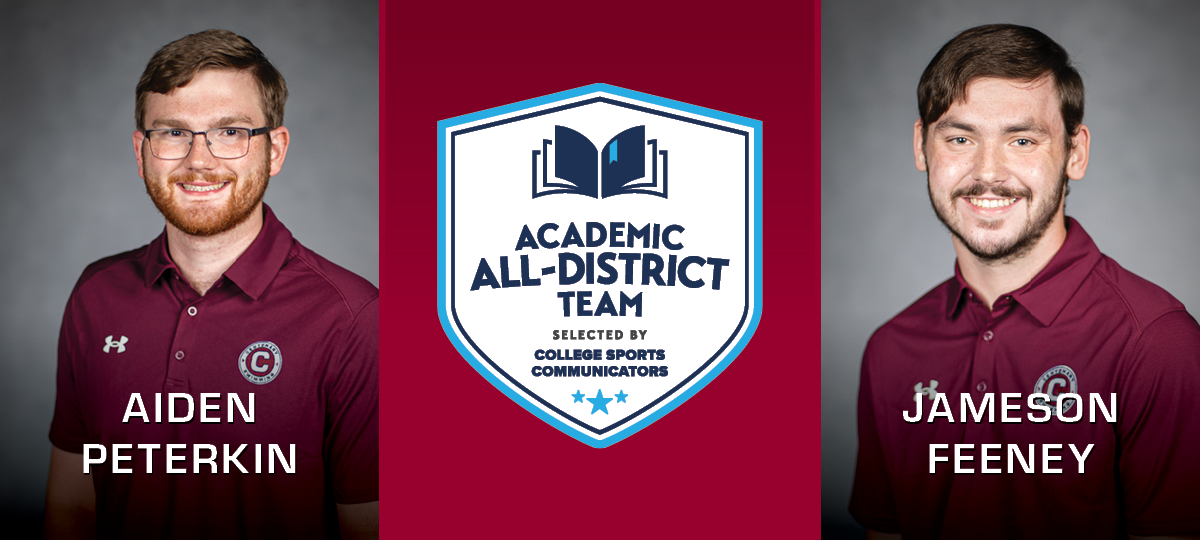 Feeney And Peterkin Named To CSC Academic All-District &reg;Team