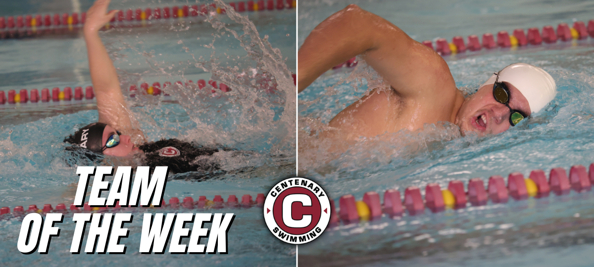 Men's & Women's Swimming Selected as "Team of the Week"