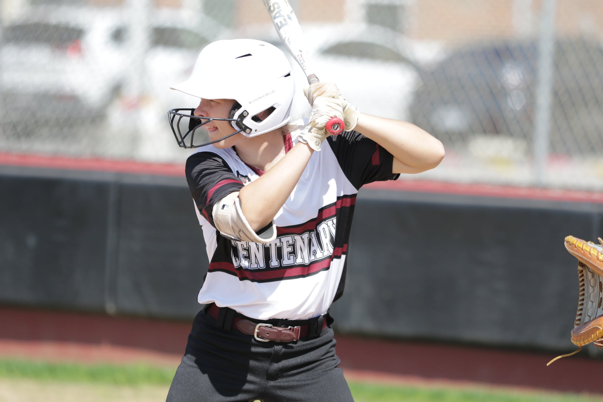 Sophomore McKenzie Cox and the Ladies will face Schreiner this weekend in their final home series of the regular season.