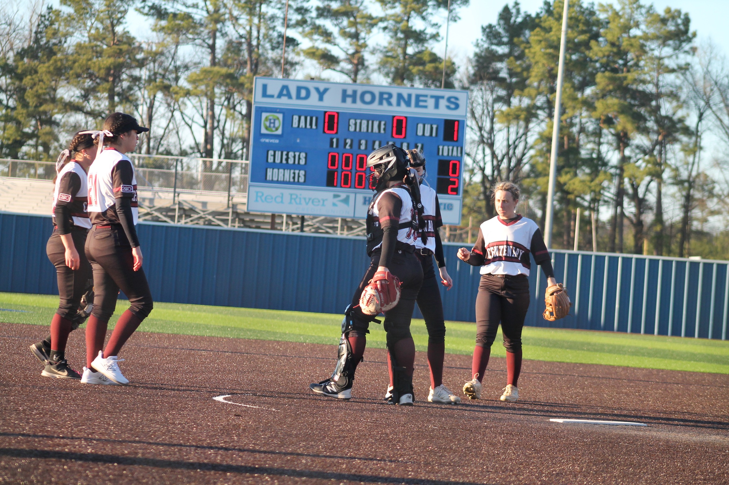 The Ladies lost 4-1 to TLU on Saturday at home.

PHOTO: Gina Roach