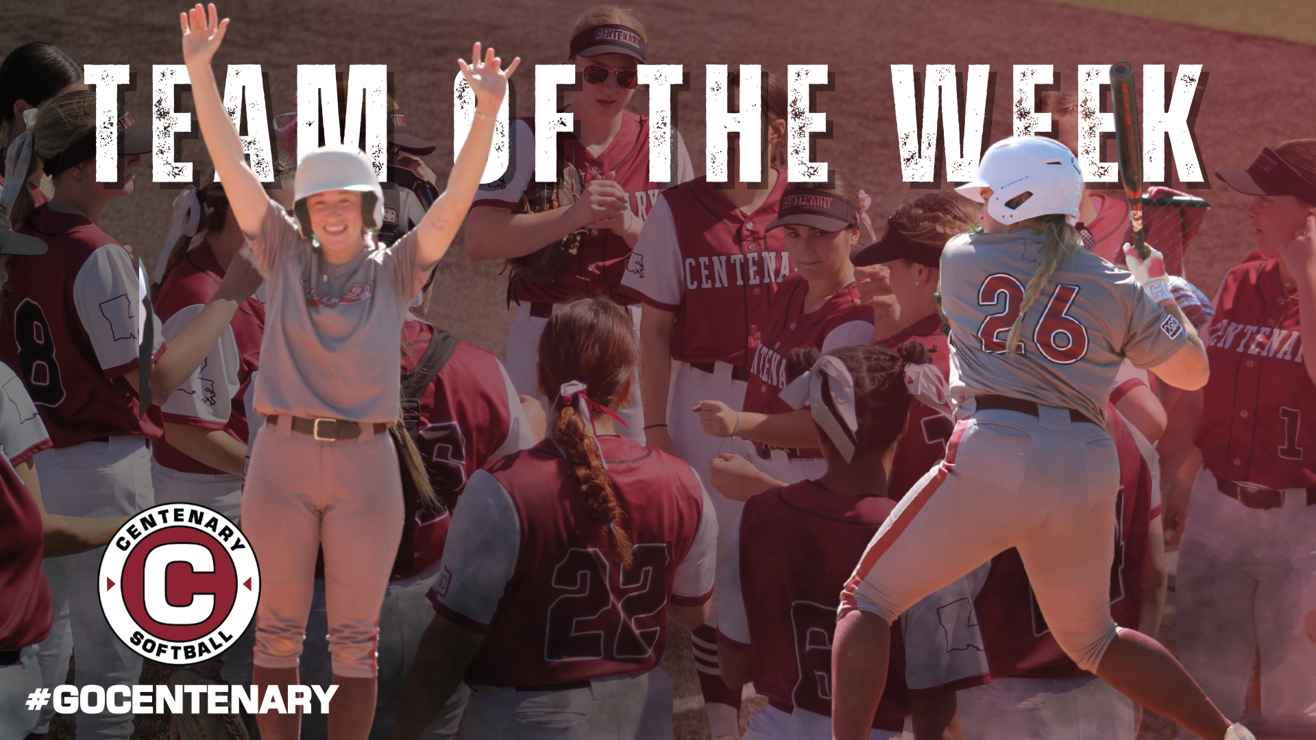 Softball Selected as "Team of the Week"