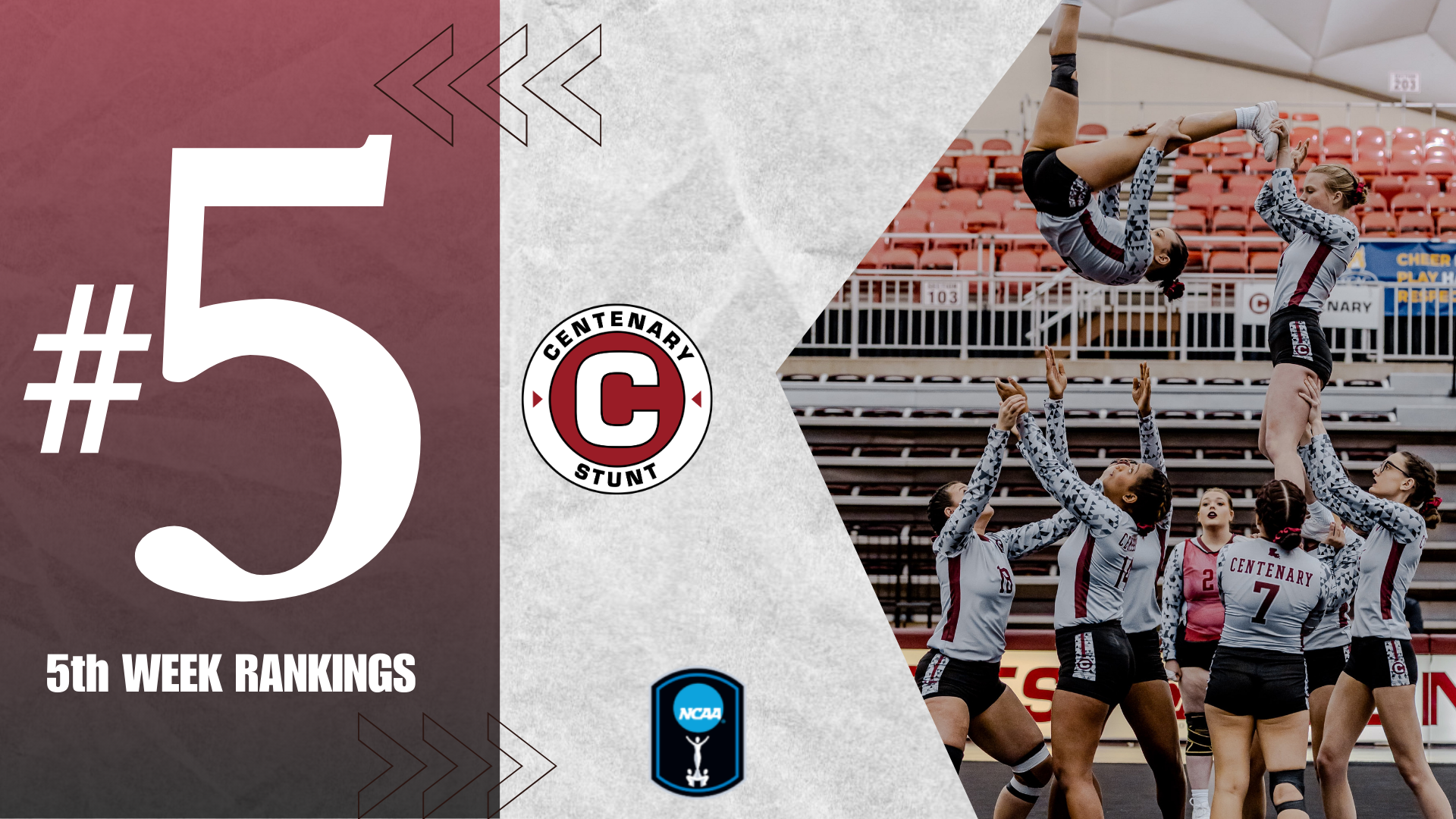 STUNT Again Ranked #5 In Fifth Regular-Season Poll