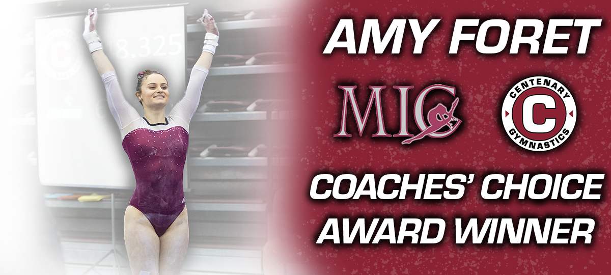 Foret Receives Weekly MIC Coaches' Choice Award