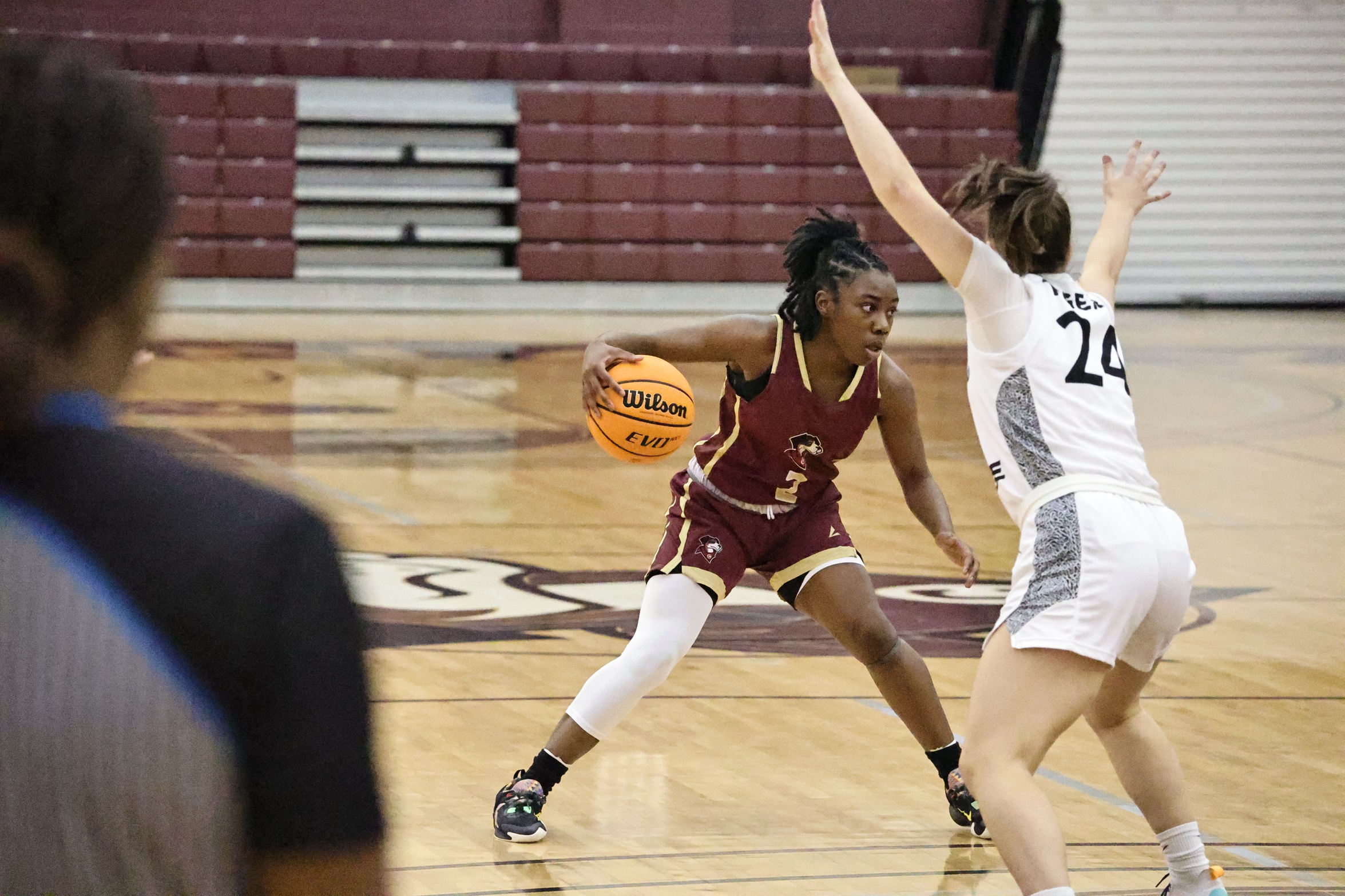 Sophomore G&nbsp;Amiyah Barrow&nbsp;(Baton Rouge, La.) leads the Ladies in scoring this season.