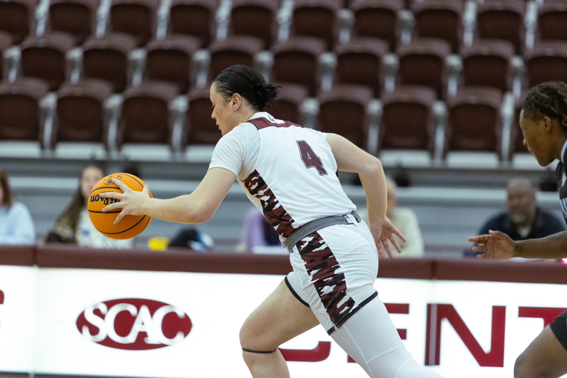 Freshman F Shyanne Phillips (Leesville, La.) led the Ladies with 19 points on Sunday.