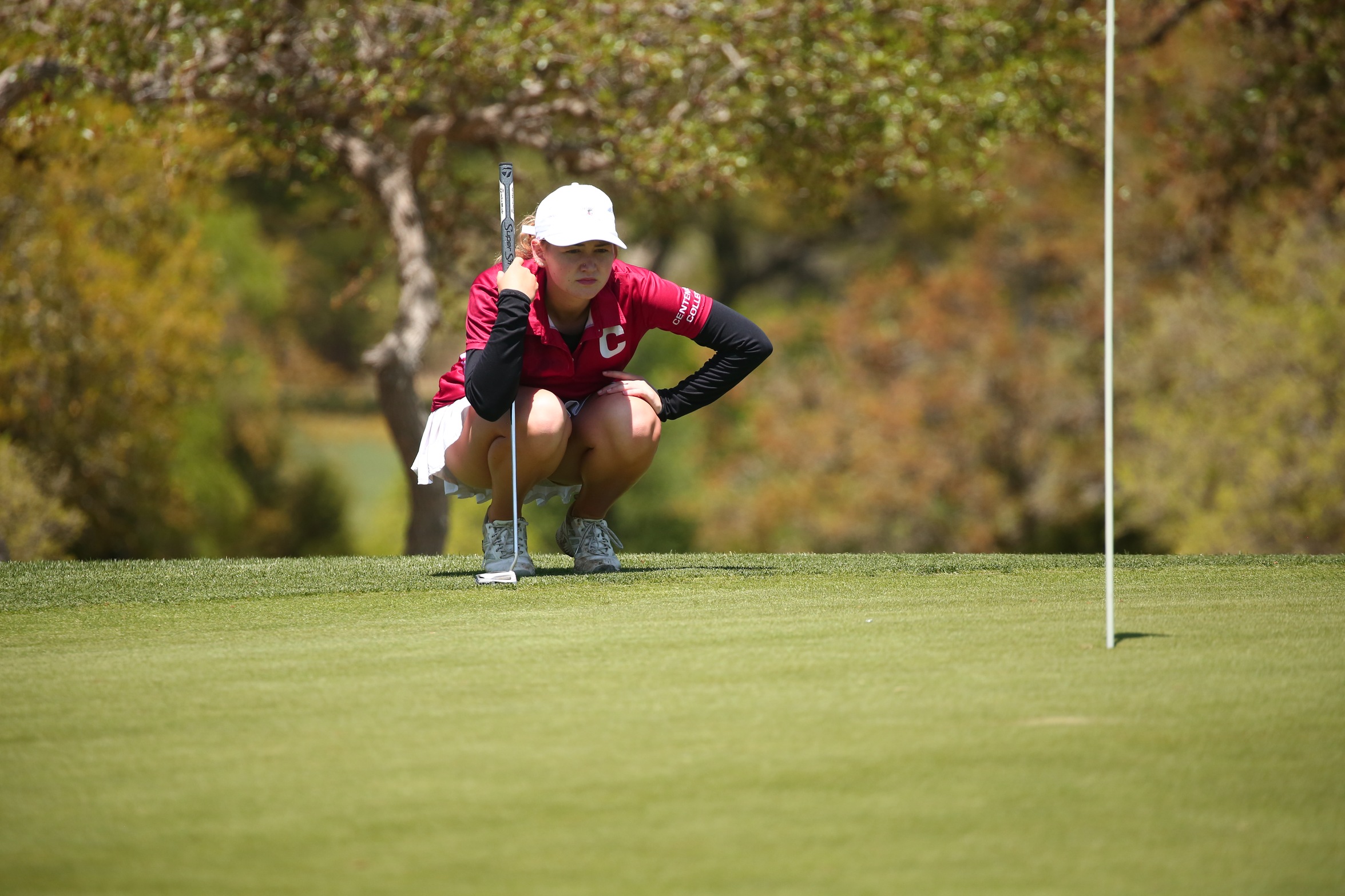 Freshman Kiley Smith shot the Ladies' lowest round on Monday.