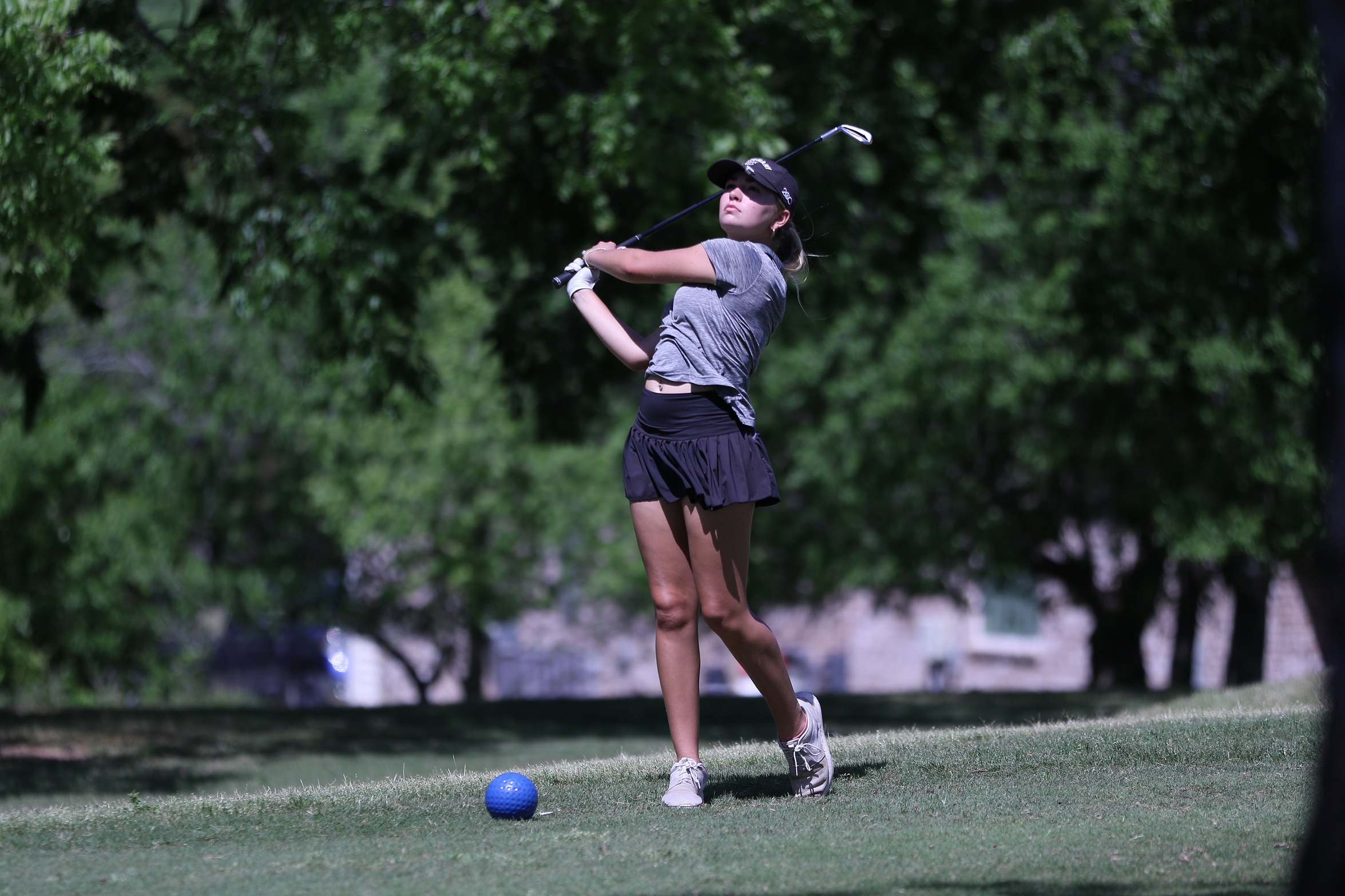 Sophomore&nbsp;Haylee Crowder&nbsp;(Haughton, La.) is tied for 10th place after one round at the 2025 Scots Fall Invitational.
