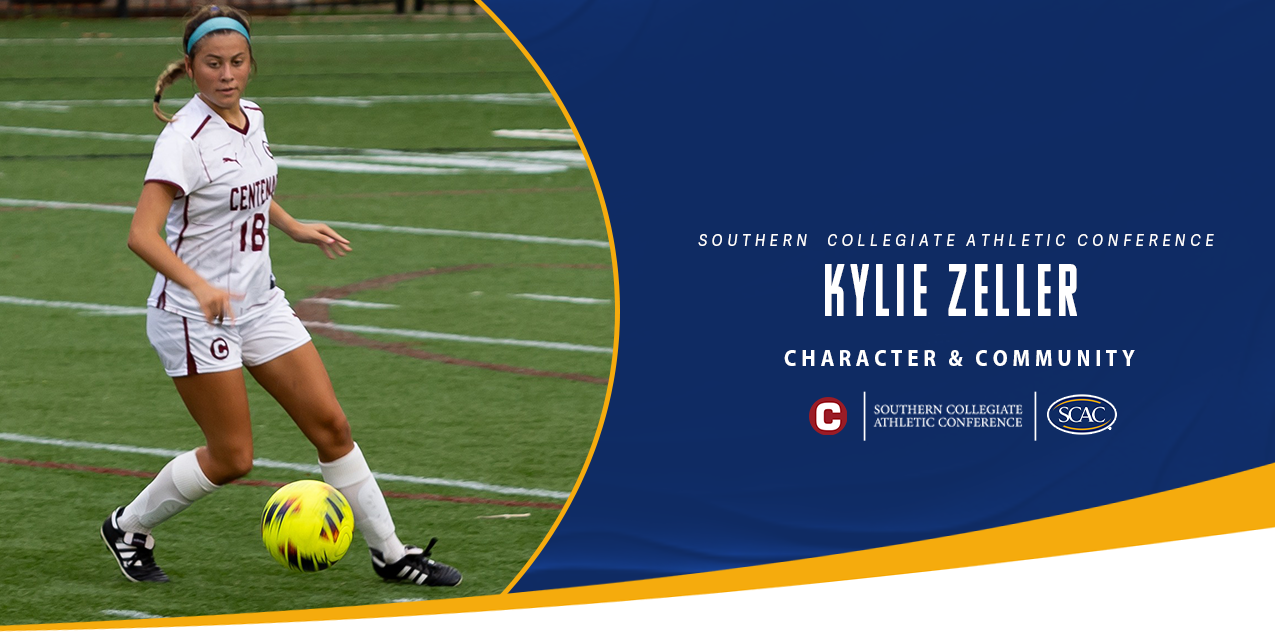 Kylie Zeller, Centenary College, Women's Soccer - Character & Community