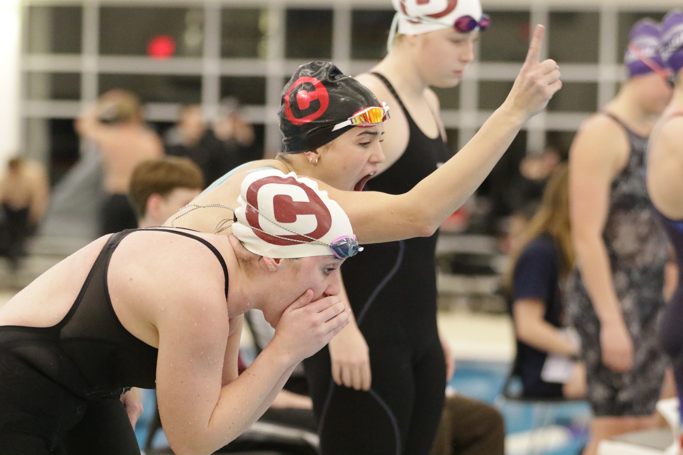 The Ladies are tied for fourth with 56 points after day one at the SCAC Championships.

PHOTO: SCAC Office