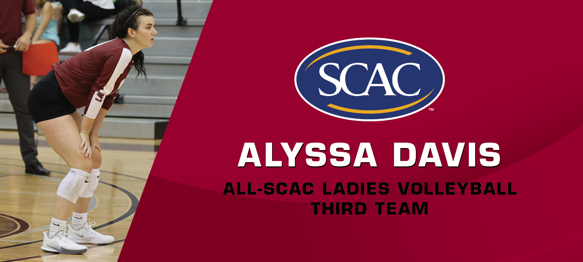 Alyssa Davis Named To All-SCAC Third Team