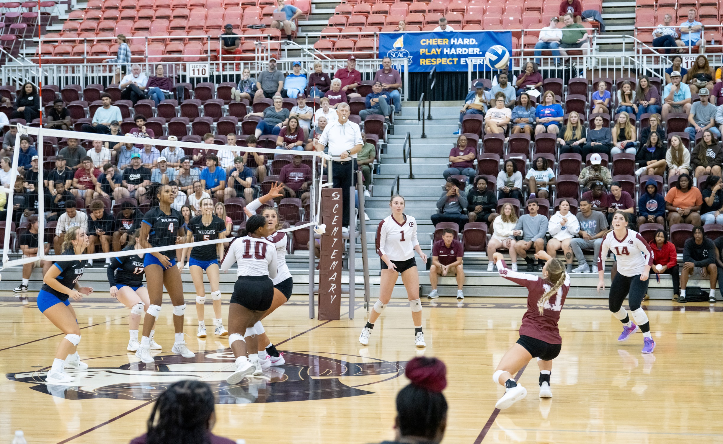The Ladies were swept by Colorado College on Saturday at home.