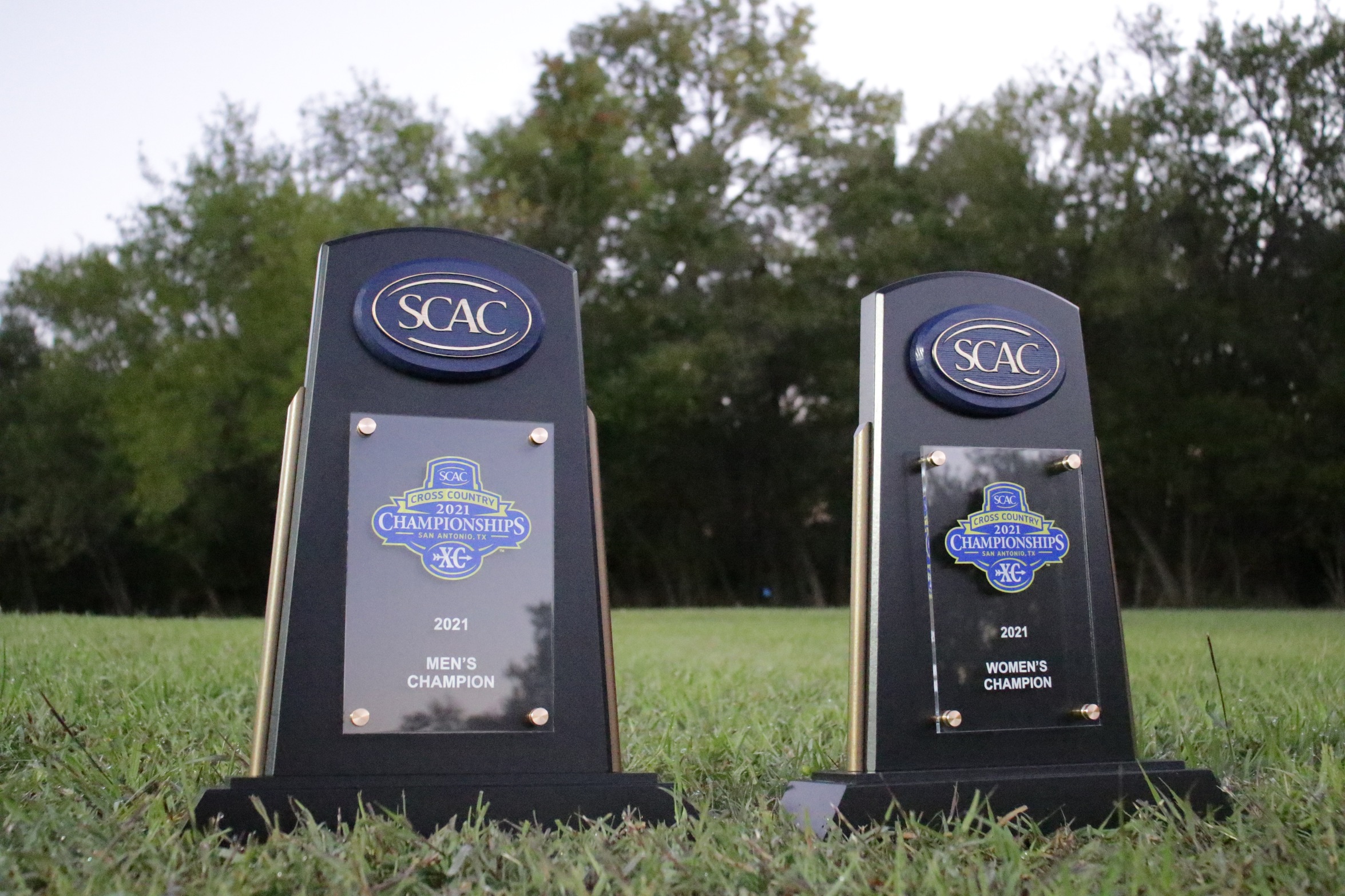 Madeline Vacula and Connor Irvin will compete in the 2022 SCAC Cross Country Championships on Saturday.